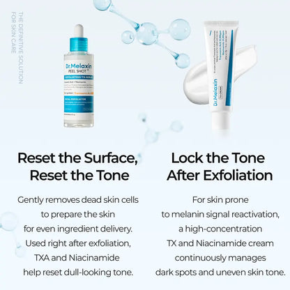 DARK SPOT & UNEVEN TONE PEEL SHOT TX DUO
