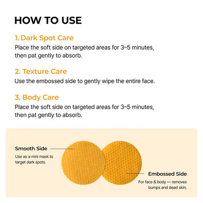 Dr. Melaxin Kojic Acid Turmeric Toner (70 Pads)