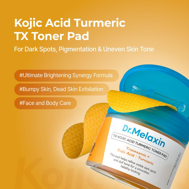 Dr. Melaxin Kojic Acid Turmeric Toner (70 Pads)