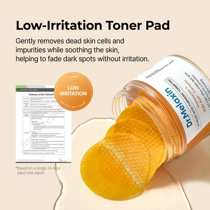 Dr. Melaxin Kojic Acid Turmeric Toner (70 Pads)